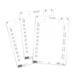61660084_01 Etikettark Durable Till Etiketthållare Vit 90x65mm