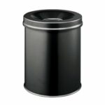 57010105_01 Papperskorg Durable Safe Svart 15L