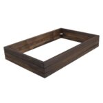 69070106_01 Träram För Kylbricka GN 1/1 Valnöt 358x86x563mm