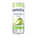 74060062_01 Kolsyrat Vatten Ramlösa Grönt Äpple Burk 33cl inkl pant