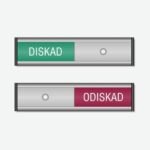 85011852_02 Informationsskylt Odiskat/Diskat Tejp