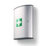 86070007_01 Skåp Durable Första Hjälpen Silver B302xH400xD118mm